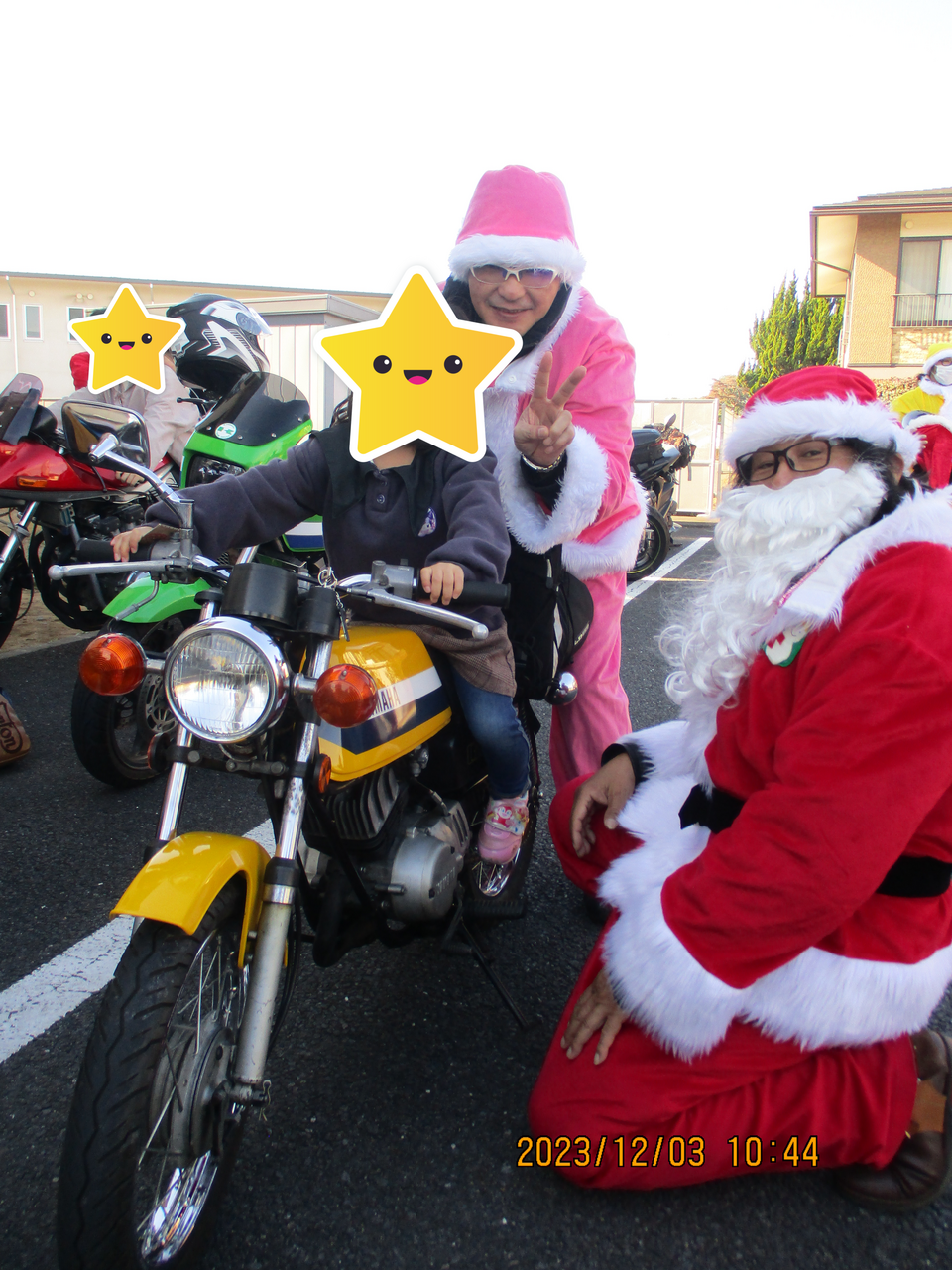 今年も参上！バイクサンタ🎅｜ブログ｜社会福祉法人同仁会