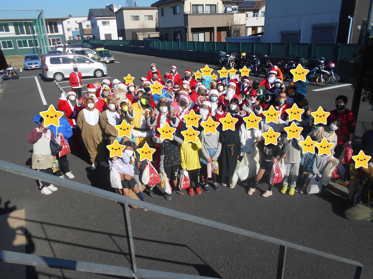 バイクサンタがやってきた🎅｜ブログ｜社会福祉法人同仁会